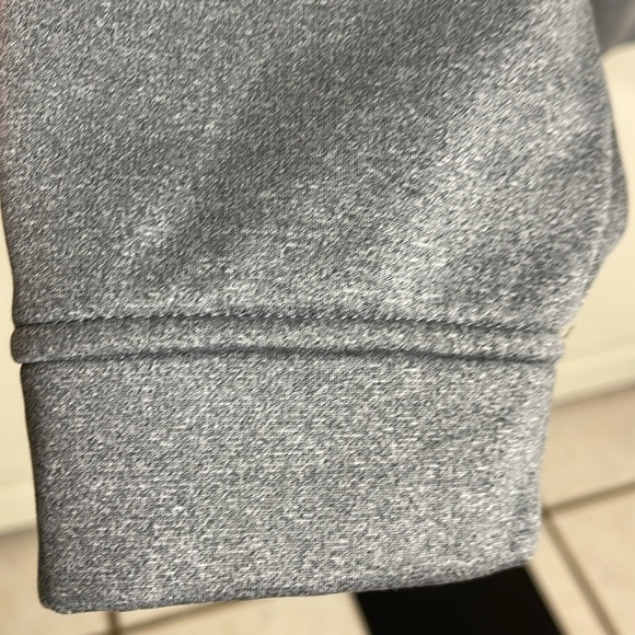 Under Armour Big Logo Mid-Weight Hoodie Loose Fit Sweatshirt Gray Men's Sz 2XL - Picture 4 of 11